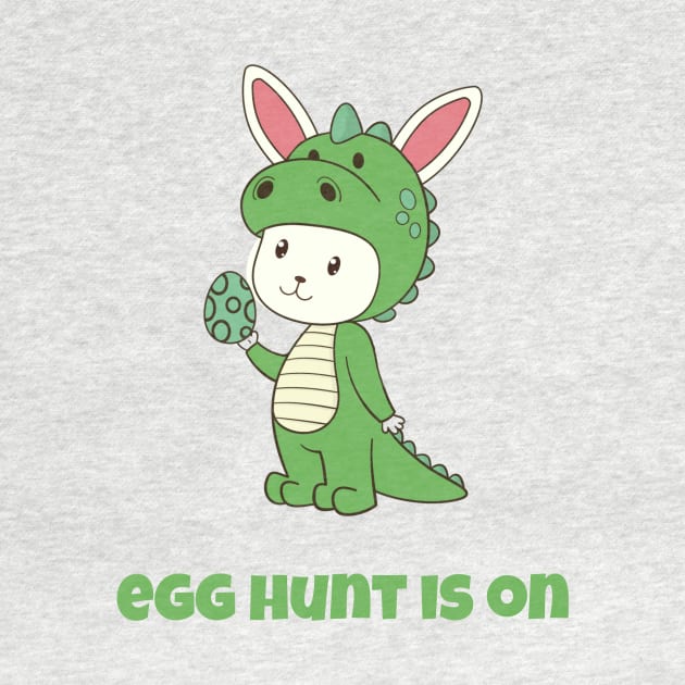 Egg Hunt Is On Easter T Rex Dinosaur Egg Hunting For Kids by DDJOY Perfect Gift Shirts